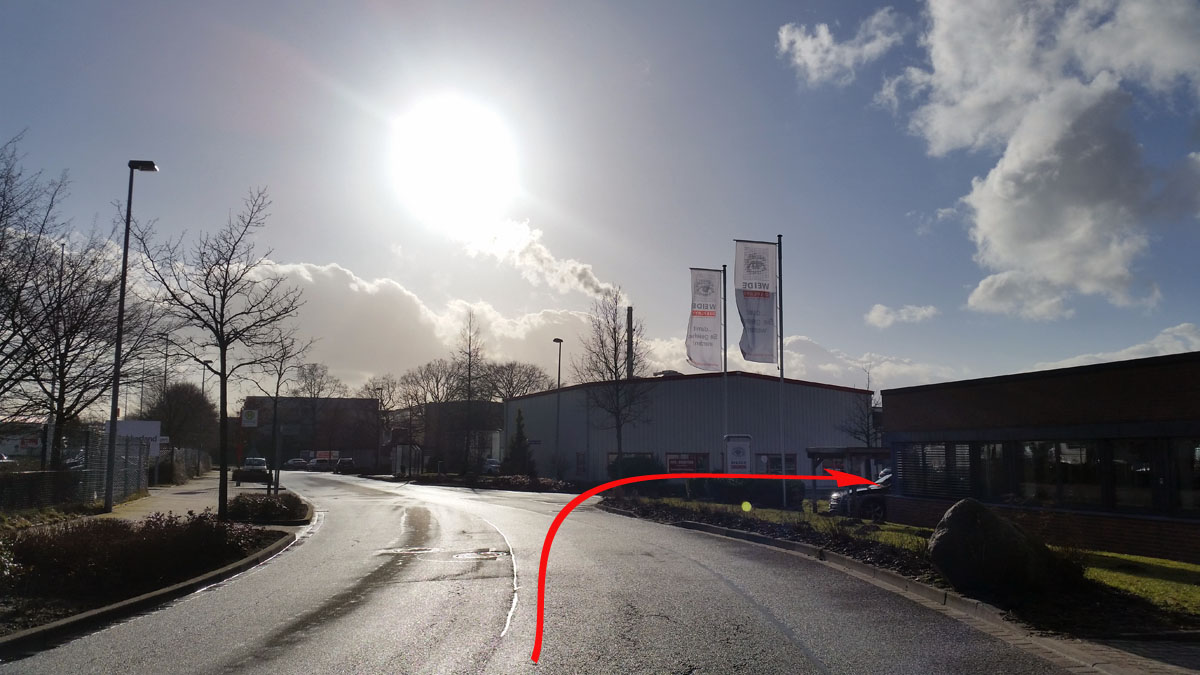 Rechts in den Braaker Grund